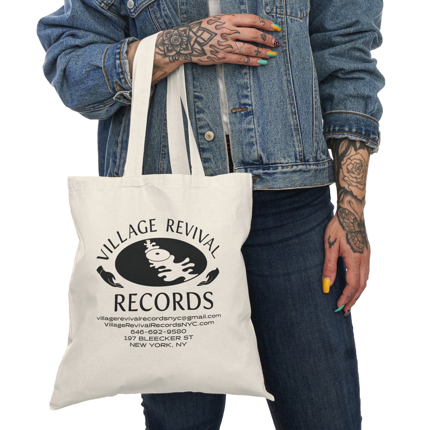 Village Revival Logo Canvas Tote Bag